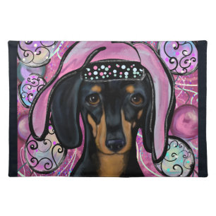 DACHSHUND CLOTH PLACEMAT