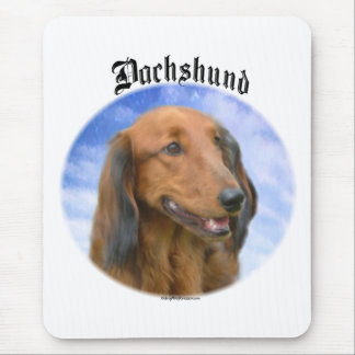 Dachshund Clouds Mouse Pad