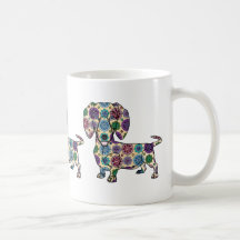 Dachshund - Colored Coffee Mug