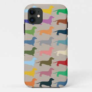 Dachshund colorful Iphone case