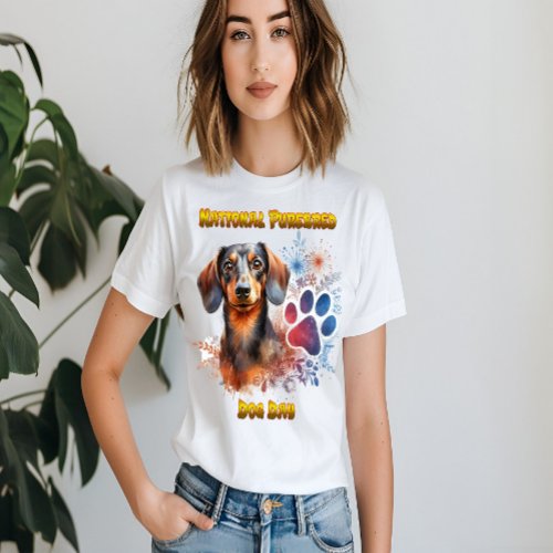 Dachshund Connection A Pawesome Bond T_Shirt