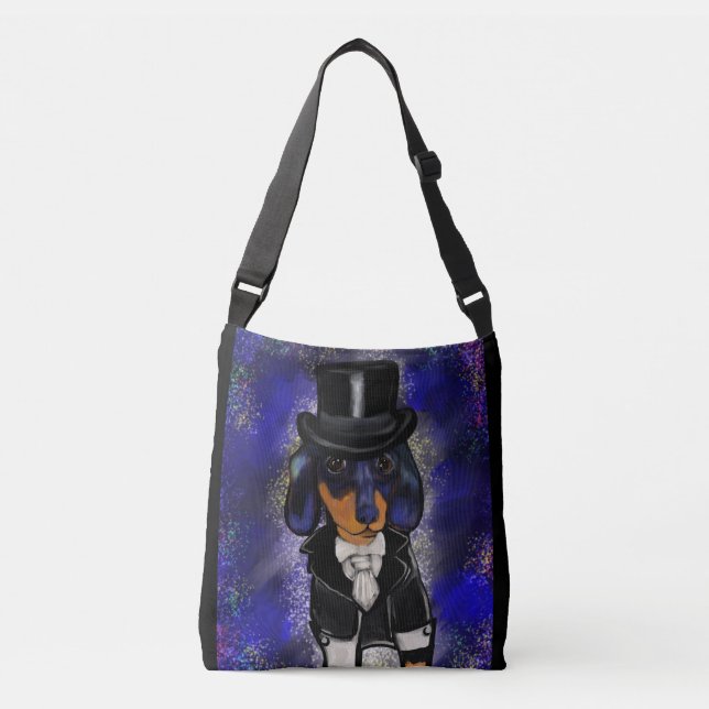 Dachshund Crossbody Bag (Front)
