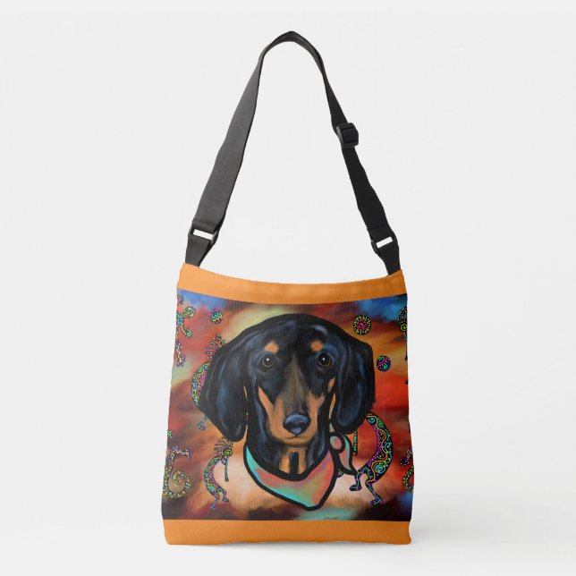 DACHSHUND CROSSBODY BAG (Front)