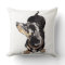 dachshund cushion by Annabel Tarrant