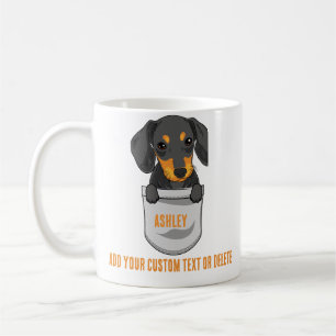 Dachshund Cute Dog Dad Dog Mom Coffee Mug