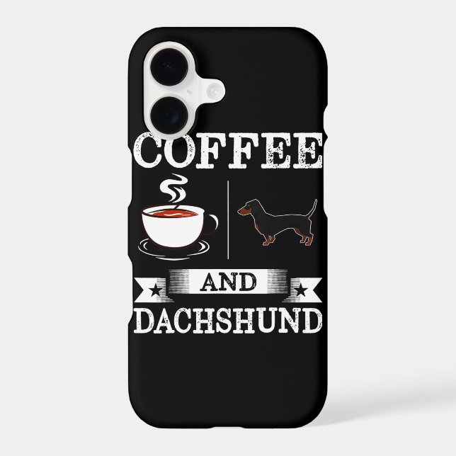 Dachshund Cute Dog Iphone Case (Back)