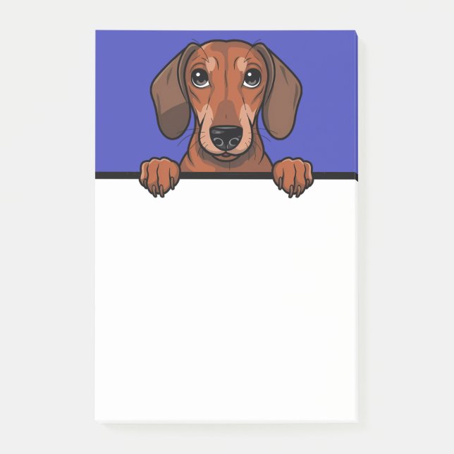 Dachshund Cute Funny Wiener Dog Lover Gifts Post-it Notes (Front)