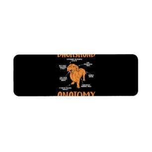Dachshund Cute Gifts Wiener Doxie Lovers Label