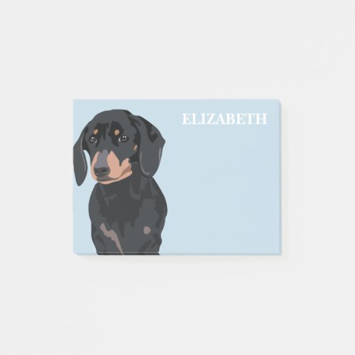 Dachshund  Cute Sausage Dog Post_it Notes
