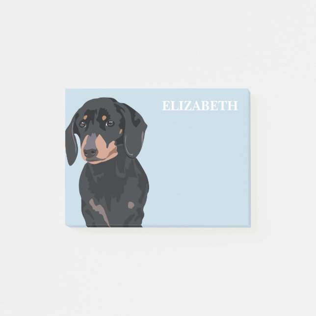 Dachshund | Cute Sausage Dog Post-it Notes (Front)