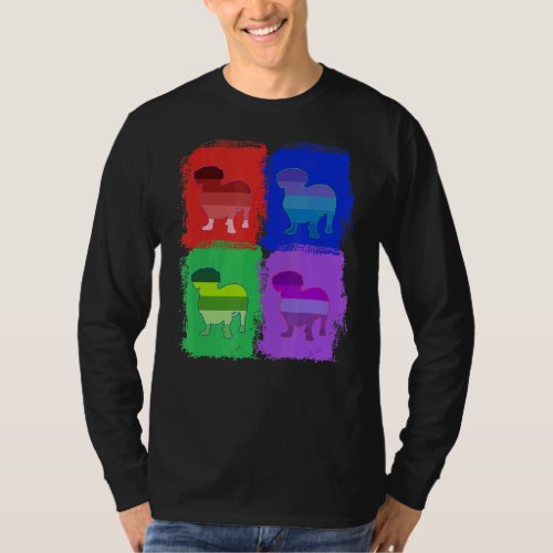 dachshund dachshund Pop art T_Shirt