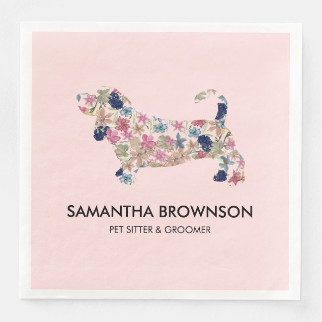 Dachshund Dackel Paper Dinner Napkins