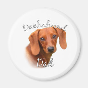 Dachshund Dad 2 Magnet