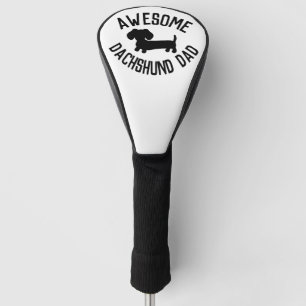 Dachshund Dad Golfer Gift Awesome Wiener Dog Dad G Golf Head Cover