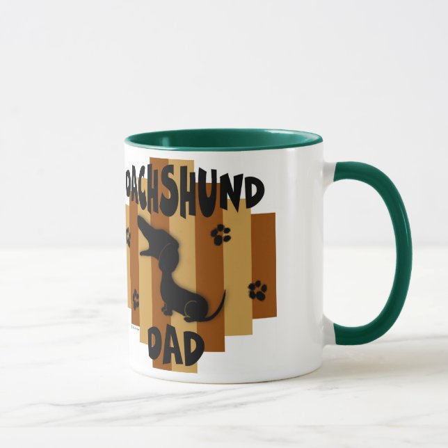 Dachshund Dad Mug (Right)
