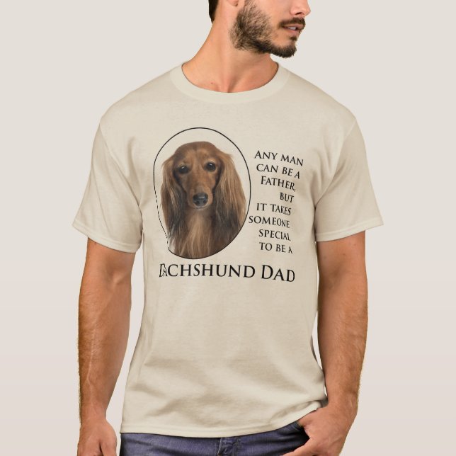 Dachshund Dad T-Shirt (Front)