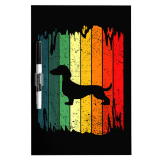 Dachshund Dad Weiner Pet Owner Dry Erase Board
