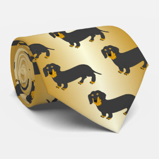 Dachshund Design Neck Tie