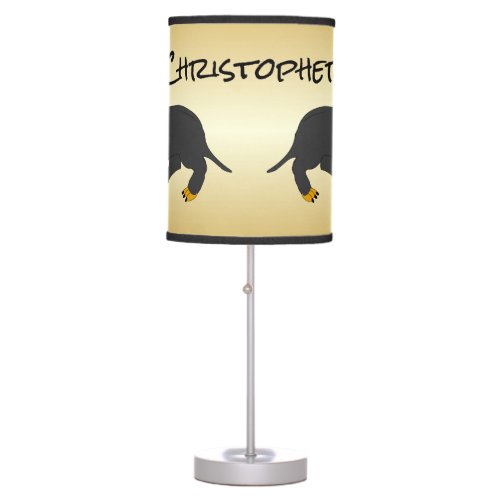 Dachshund Design Personalised Table Lamp