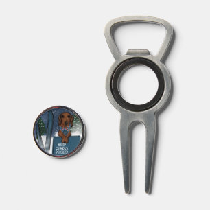 DACHSHUND  DIVOT TOOL