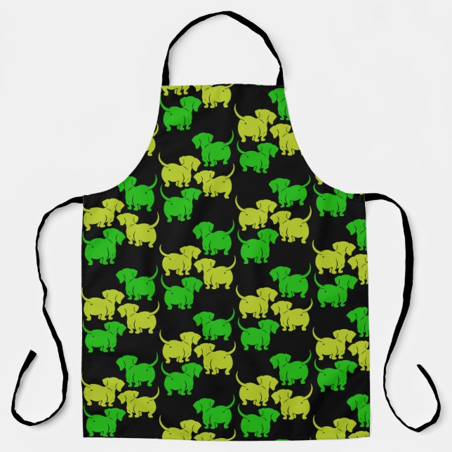 Dachshund Dog  Apron (Front)