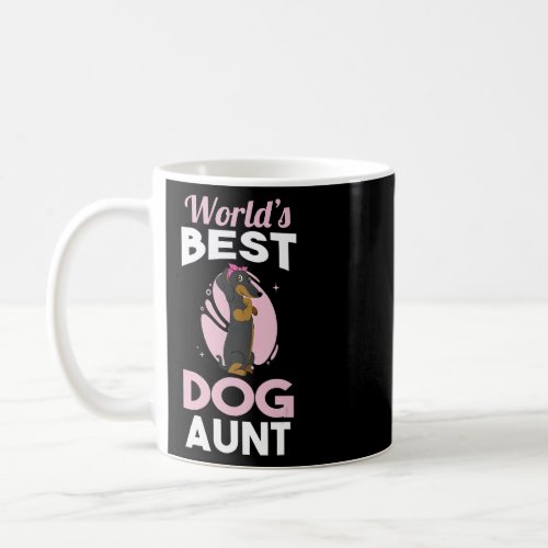 Dachshund Dog Aunt  Coffee Mug
