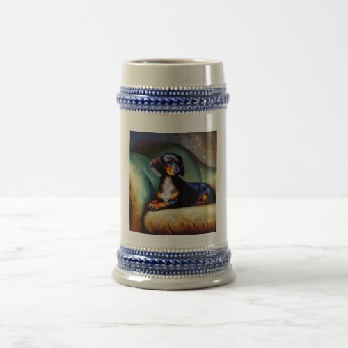 Dachshund Dog Beer Stein