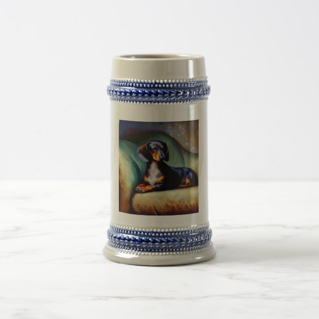 Dachshund Dog Beer Stein (Center)