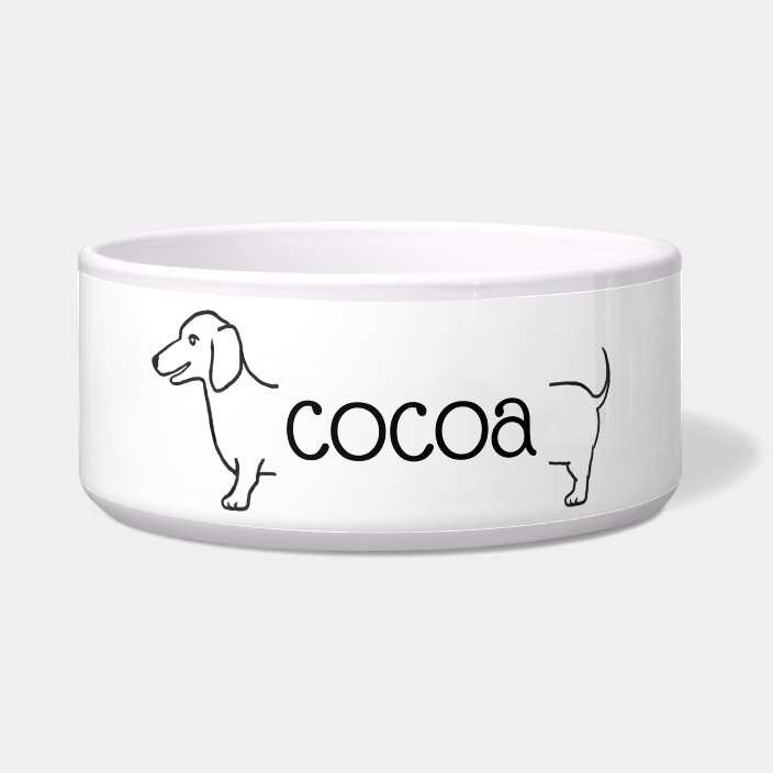 dachshund dog bowl