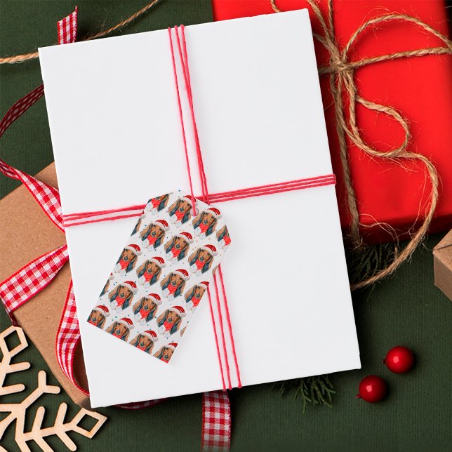 Dachshund Dog Breed Christmas Gift Tags (Creator Uploaded)