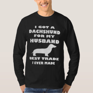 Dachshund Dog Breed  Gift Dog Lover Wife T-Shirt