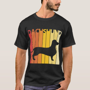 Dachshund Dog Breed Silhouette T-Shirt