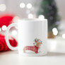 Dachshund Dog Christmas Sweater & Lights Coffee Mug