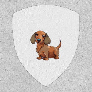 Dachshund Dog Cute  Patch