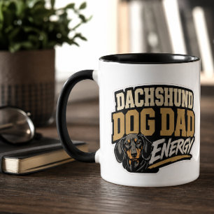 Dachshund Dog Dad Energy Mug