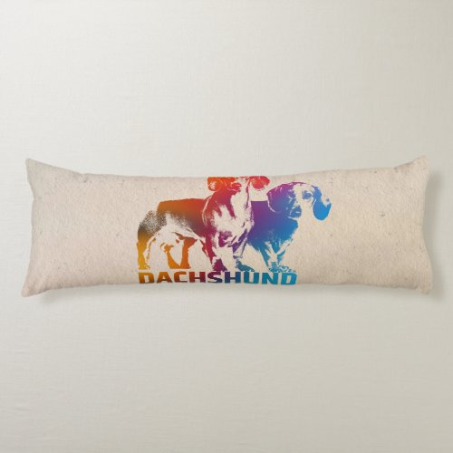 Dachshund dog  _ Doxie Body Pillow