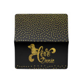 Dachshund dog  - Doxie Checkbook Cover (Open)