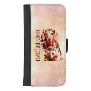 Dachshund dog  - Doxie iPhone 8/7 Plus Wallet Case