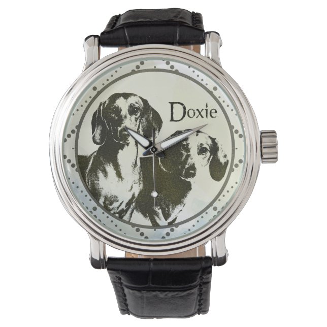 Dachshund dog  - Doxie Watch (Front)
