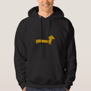 Dachshund Dog Fun Colorful Pattern Hoodie