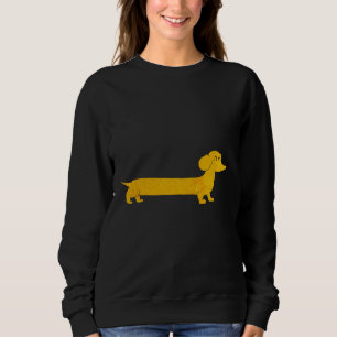 Dachshund Dog Fun Colorful Pattern Sweatshirt