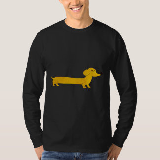 Dachshund Dog Fun Colorful Pattern T-Shirt