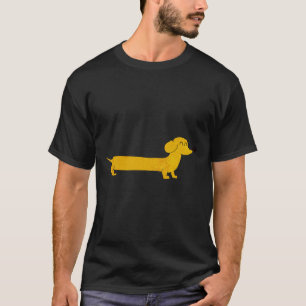 Dachshund Dog Fun Colorful Pattern T-Shirt