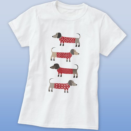 Dachshund Dog Fun  T_Shirt