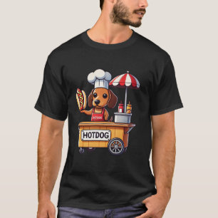 Dachshund Dog Funny Weenie Sausage Hotdog Sandwich T-Shirt