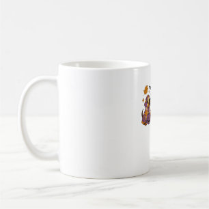 Dachshund Dog Ghost Halloween Coffee Mug