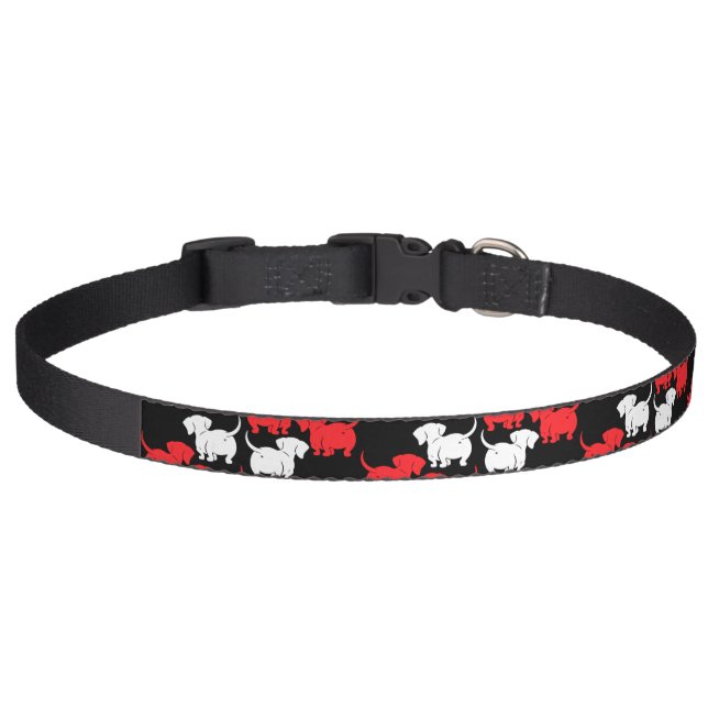Dachshund Dog Gifts Pet Collar (Front)