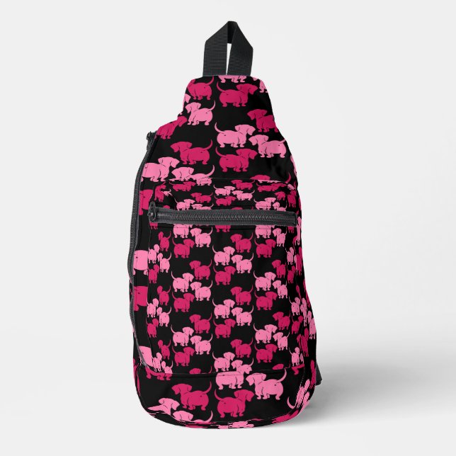 Dachshund Dog Gifts Sling Bag (Front)