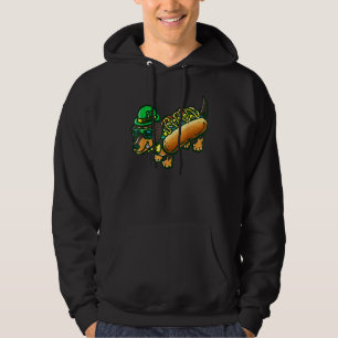 Dachshund Dog Leprechau St Patrick Day Saint Paddy Hoodie