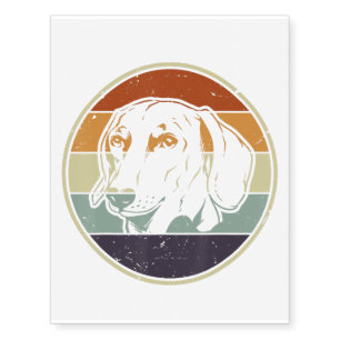 Dachshund Dog Lover Gifts Temporary Tattoos